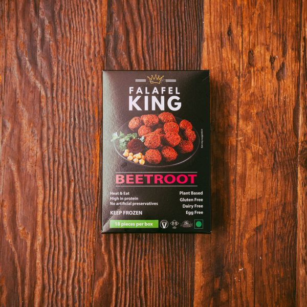 Falafel Balls Beetroot Frozen 250g