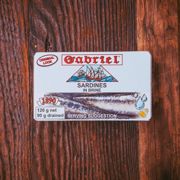 Gabriel Sardines In Brine 120g