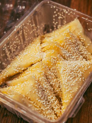 Spinach Pies Triangles 12's Frozen