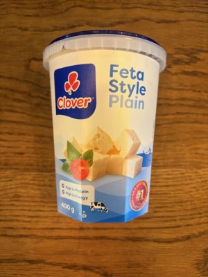 Feta Plain Clover 400g