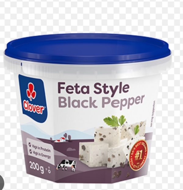 Feta Black Pepper 200g