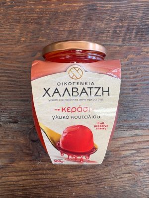 Halvatzis Red Cherry Preserve 500g