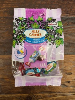 Jelly Candies With Black Current 210g