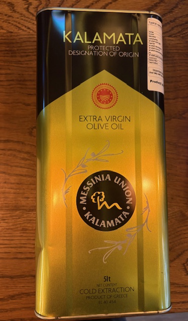 Kalamata E/V Olive Oil 5lt AF