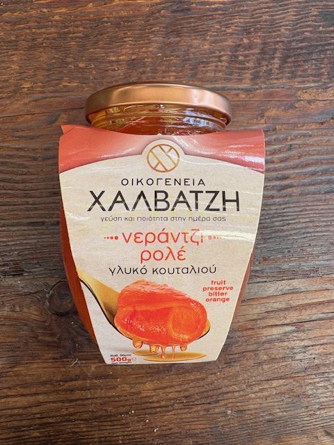 Halvatzis Bitter Orange Preserve 500g