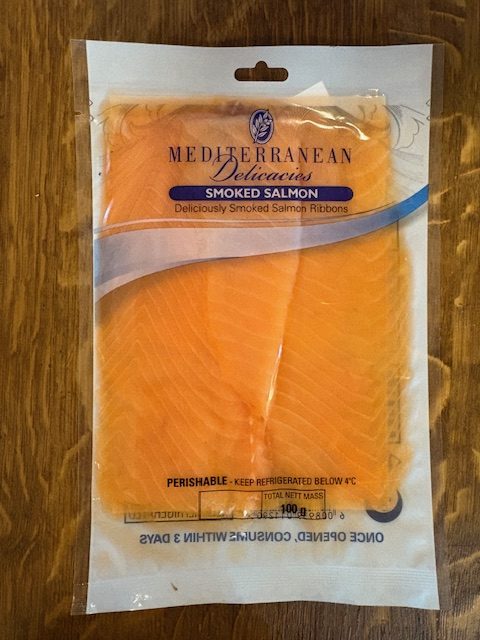 Smoked Salmon Kosher 100g