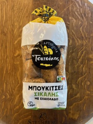 Tsatsakis Small Rye Rusk Bites 400g Green