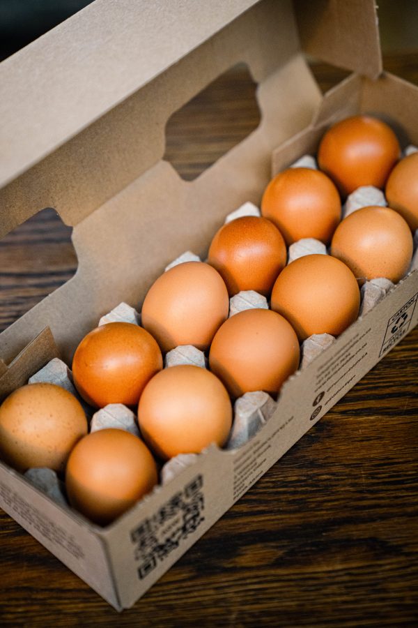 Eddies Organic Eggs 12's