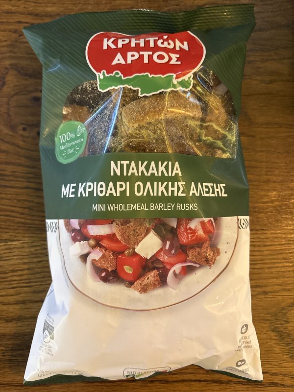 Kretan Mini Wholemeal Barley Rusks