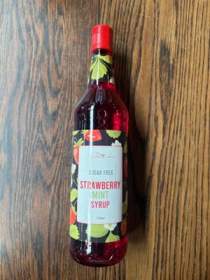 straw-Syrup.jpeg Sugar Free Strawberry Mint Syrup 750ml