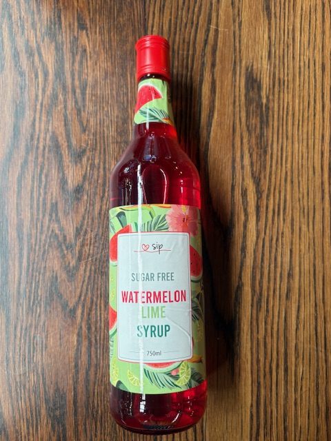 Sugar Free Watermelon Lime Syrup  750ml
