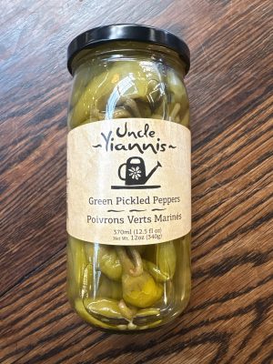 Uncle Yiannis Green Pickled Peppers 370ml