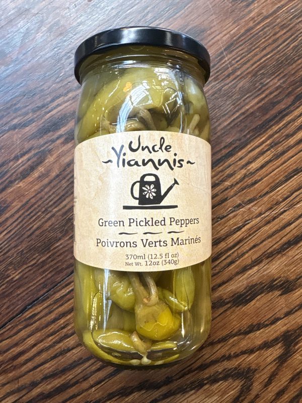 Uncle Yiannis Green Pickled Peppers 370ml